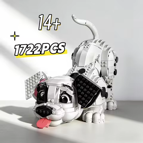 1722PCS IN STOCK Popular Puppy Movie Game 43269 101 Dalmatians Dog Puzzle Building Block Model Holid
