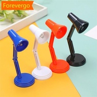 【Forever】 Mini Foldable Table Desk Lamp LED Bedroom Study Reading Book Lamps Night Light Eye Protection Bedside Lights C6T5