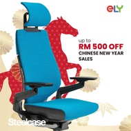 ELY Steelcase Gesture High Back Fabric / Office chair / Ergonomic Chair / Ergonomic Office Chair