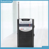 ✼ Romantic ✼  Outdoor Radio Battery Operated Pocket Radio AM/FM for Indoor Home (KK13)