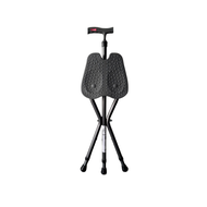 Bion Walking Stick with Seat G200 | Foldable 3 Feet Walking Aid with Seat