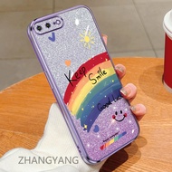 For iPhone 7 plus 8 plus 6 plus 6s plus 7 8 6 6s Case Straight edge electroplated phone case with fl