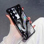 1pc Creative Starry Sky Marble Pattern Four Corners (Camera Lens Film) Luxury Fashion Anti-Drop Airb