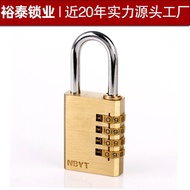 In-stock Door Lock for Car Mount NBYT[Factory]T3513Brass Padlock with Combination Lock38mm Extra Lar