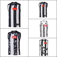 2022 / 2023 Collingwood Magpies Home/Anzac/ชาวพื้นเมือง Guernsey เสื้อเจอร์ซีย์สำหรับเล่นรักบี้-Mens ขนาด: S-XXXL