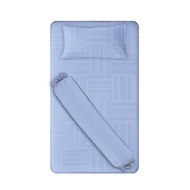 Dunlopillo ชุดผ้าปูที่นอน รุ่น LONDON BLUE DL-LB-01 3.5 ฟุต (3 ชิ้น)