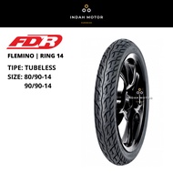 Fdr Flemino Outer Tire | Ring 14 | Tubeless Tubeless | 80/90-14 | 90/90-14