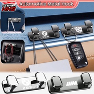 BMW Car Compatible Front Row Metal Car Mounted Hook Multifunctional Storage Strong Adhesive Large Lo