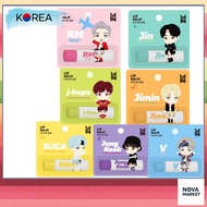 [TinyTAN x Monami Cosmetics] Hydrating Glossy Stick Balm Lip Balm 5g (7 Varieties) - 7 Adorable BTS 