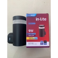 INLITE ROUND LED WALL LIGHT / ROUND WALL LIGHT 9W 9 WATT INWL320R