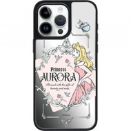 THE HOOD - 迪士尼公主奧蘿拉 iPhone 15/14/13/12/SE/Pro/Pro Max 鏡面保護殼 升級版-5218