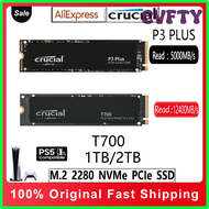 CVFTY T700สำคัญ1TB 2TB Gen5 NVMe SSD M.2-สูงสุด12400เมกะไบต์/วินาที-สำหรับการเล่นเกมการถ่ายภาพการตัด