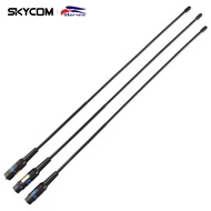 Taiwan Eagle UV Dual-band Handheld Walkie-Talkie Antenna Handheld Antenna RH771 Soft High Gain 40cm