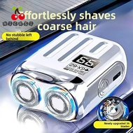 NICESI Electric Shaver, Rechargeable Mini Beard Trimmer, Portable Waterproof Magnetic Facial Beard T