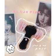 Wool BlackPink lightstick keychain