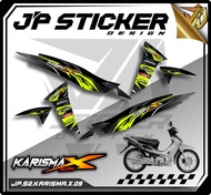 STRIPING STIKER KARISMA X - STICKER MOTOR HONDA KARISMA X LIST VARIASI HOLOGRAM (JP.S2) 09