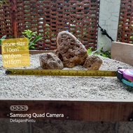 Stone ornament M sizeKentang (weight 2.5kg) good for aquarium decoration 40cm - iwagumi design