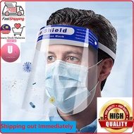 1426[READY STOCK][Promo Price][Fast Shipping]Protective Face Shield Mask Face Shield Cover Face Screen高品质防护面罩