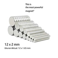 GMGY Powerful Neodymium Round Magnet NdFeB N24 12x1.65mm 100 PCS YN6G3C