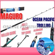 MAGURO JAPAN MAGURO OCEAN PACIFIC TROLLING ROD/BOTTOM ROD/BOAT ROD  (price include pvc for rod packa