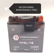 EX5 (STARTER) / EX5 DREAM (STARTER) BATTERY YP5L-YB MAINTENANCE FREE BATERI MOTORSIKAL BATTERY BATER