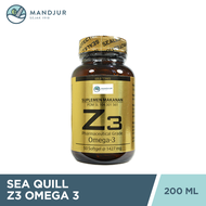 Sea Quill Z3 Pharmaceutical Grade Omega 3 - Suplemen Minyak Ikan untuk Kesehatan Jantung Pembuluh Da