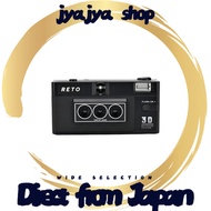 [Direct from Japan]RETO Reto3D 35mm 3D Film Camera - Retro Lenticular 3D Effect Boomerang Wigglegram