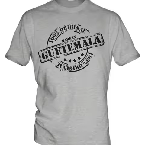 MADE IN GUETEMALA MENS T-SHIRT GIFT CHRISTMAS BIRTHDAY 18TH 30TH 40TH 50TH 60TH