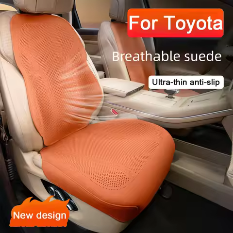 Upgraded Car Seat Covers Suede Four-season Seat Cushion For Toyota RAV4 Coralla Hilux Land Cruiser F