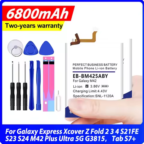 EB-BS916ABY EB-BG390BBE New Battery For Samsung Galaxy Express Xcover Z Fold 2 3 4 S21FE S23 S24 M42