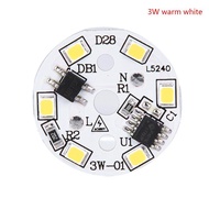 หลอดไฟ LED ที่สง่างามแพทช์โคมไฟแผ่น SMD วงกลมโมดูลแหล่งกำเนิดแสงแผ่นสำหรับหลอดไฟ