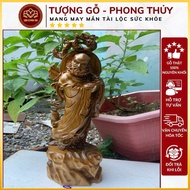 The feng shui statue of Dharma has the meaning of town, exorcism, bringing good luck, blocking bad e