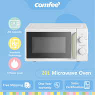Comfee Microwave Oven 20L Inverter Countertop 5 Powers Lightweght Low-noise CMO-MM7P012NDPF(GN)