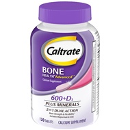 美國Caltrate佳存 鈣片600毫克 + D3 + 礦物質 120片