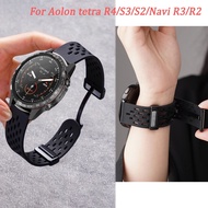 22mm 20mm Magnetic Strap aolon Navi R4/R3/R2/aolon Mars R3 Breathable Silicone Bracelet For aolon te