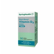 SpringHealth Vitamin D3 800iu 90's