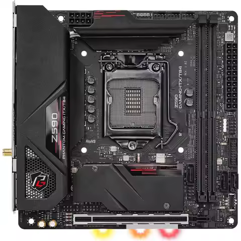 FOR ASRock Z590 PHANTOM GAMING-ITX/TB4 LGA 1200 Intel Z590 Mini ITX Motherboard