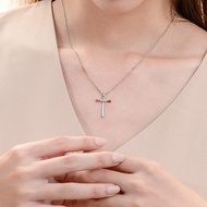 京華鑽石 鑽石項鍊 18K 共0.13克拉 十字架系列-祈願