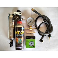 Motorcycle injection infusion tube injection service tool + fuel pump Tester Injection fluid