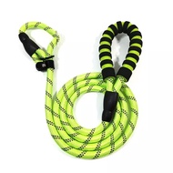 HIJAU Dog Training Leash Collar Cesar Millan Dog Training Leash - Green, M