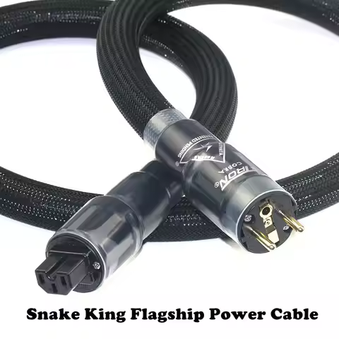 Shunyata Research Snake King Power Cable Flagship Anaconda EU Gold Plated CD Gallbladder HiFi Power 