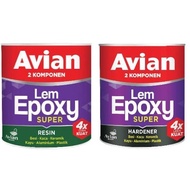 Avian Super Epoxy Glue 2 Components Resin & Hardener For Metal, Wood, Plastic Strong