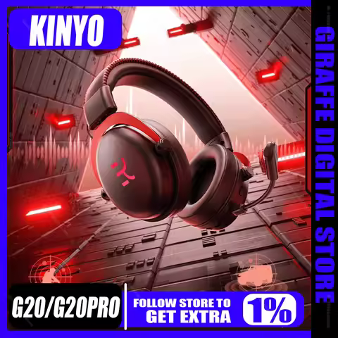 Kinyo G20 G20 Headset E-sports Game 2.4G Wireless Bluetooth Headset 7.1 Computer Delta Chicken CS Ev