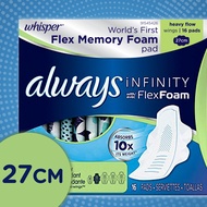 Always Infinity FlexFoam Super Pads Size 2 Unscented (16s)