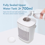 ML Air Conditioning Fan Four-speed Air Cooler Water Tank Single Cooling Added Ice 700 Mini Colorful 