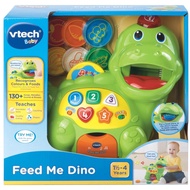 Vtech Feed Me Dino ของเล่น ไดโนเสาร์ มีรูปแบบการเล่น 5 แบบ เรียนรู้เกี่ยวกับตัวเลข การนับเลข ตัวโน๊ต