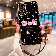 HP Casing For Samsung Galaxy A33 5G A34 5G A35 5G M33 5G M34 5G Case Cake Casing Cartoon Pattern HP 