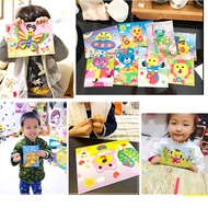 KUUQA  DIY Cartoon 3D EVA Foam Sticker Puzzle Kids Art Craft Gift Kindergarten Painting Activity Early Educational Toys Children’s Day Christmas Gift(Random)