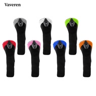[Vaveren] Golf Club   Headcover With Interchangeable Number Tag 3 4 5 7 X - Gray, 32.5 x