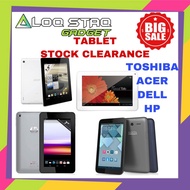 HP, DELL, ACER, TOSHIBA, VERIZON, FLEAD ANDROID TABLET MURAH ORIGINAL DRAWING TABLET GAMING TABLET T